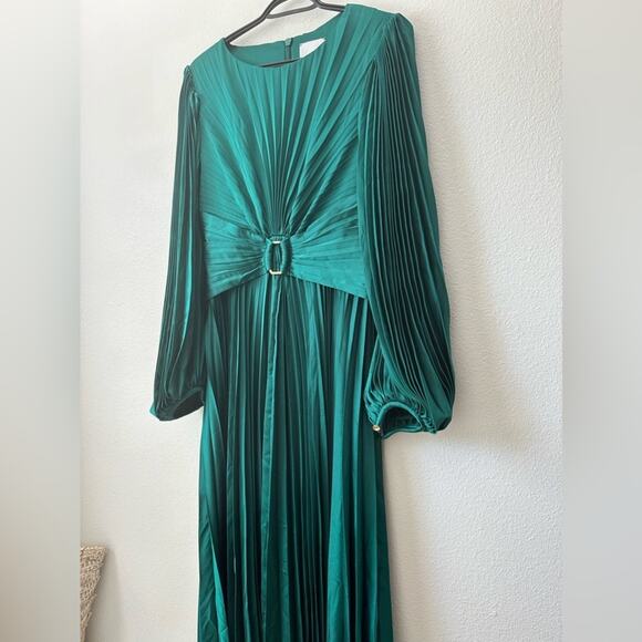 ACLER NORSEMAN MIDI DRESS MYRTLE GREEN - Picture 7 of 14